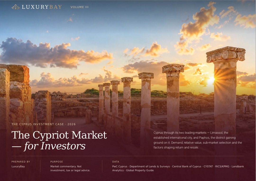 The Cypriot Market — for Investors, brochure cover