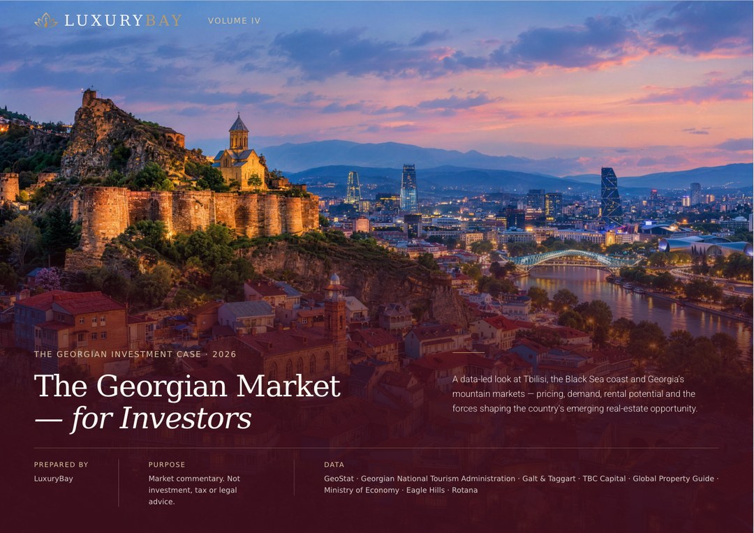 The Georgian Market — for Investors, brochure cover